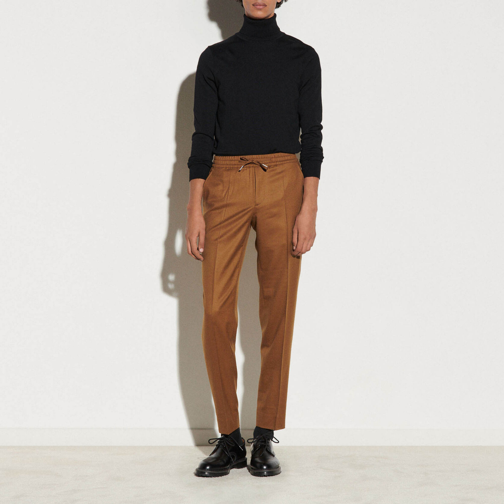 Flannel trousers