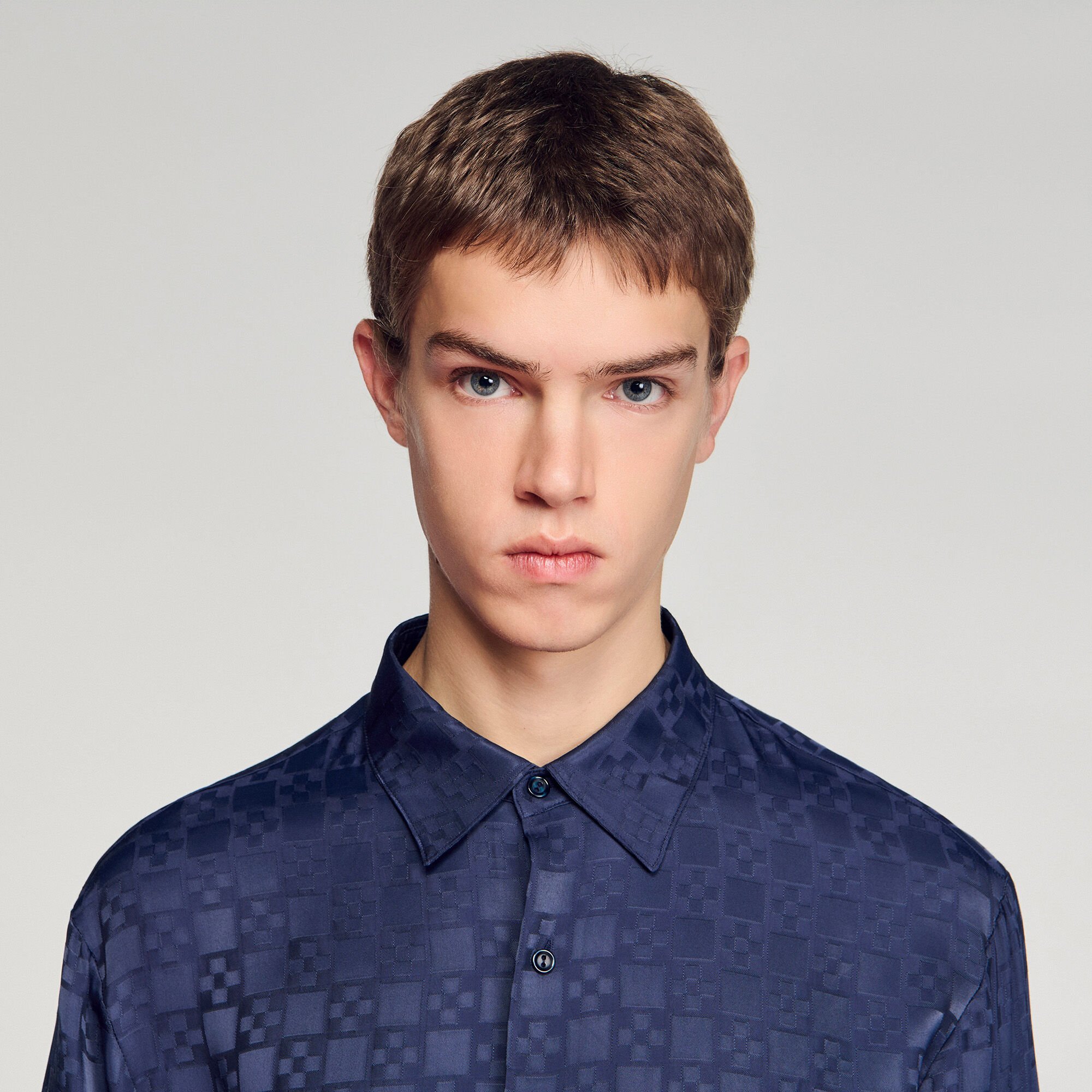 Square Cross loose-fit shirt