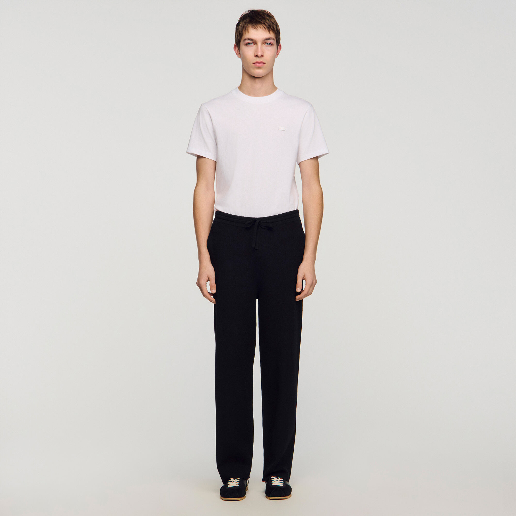 Knit jogging bottoms