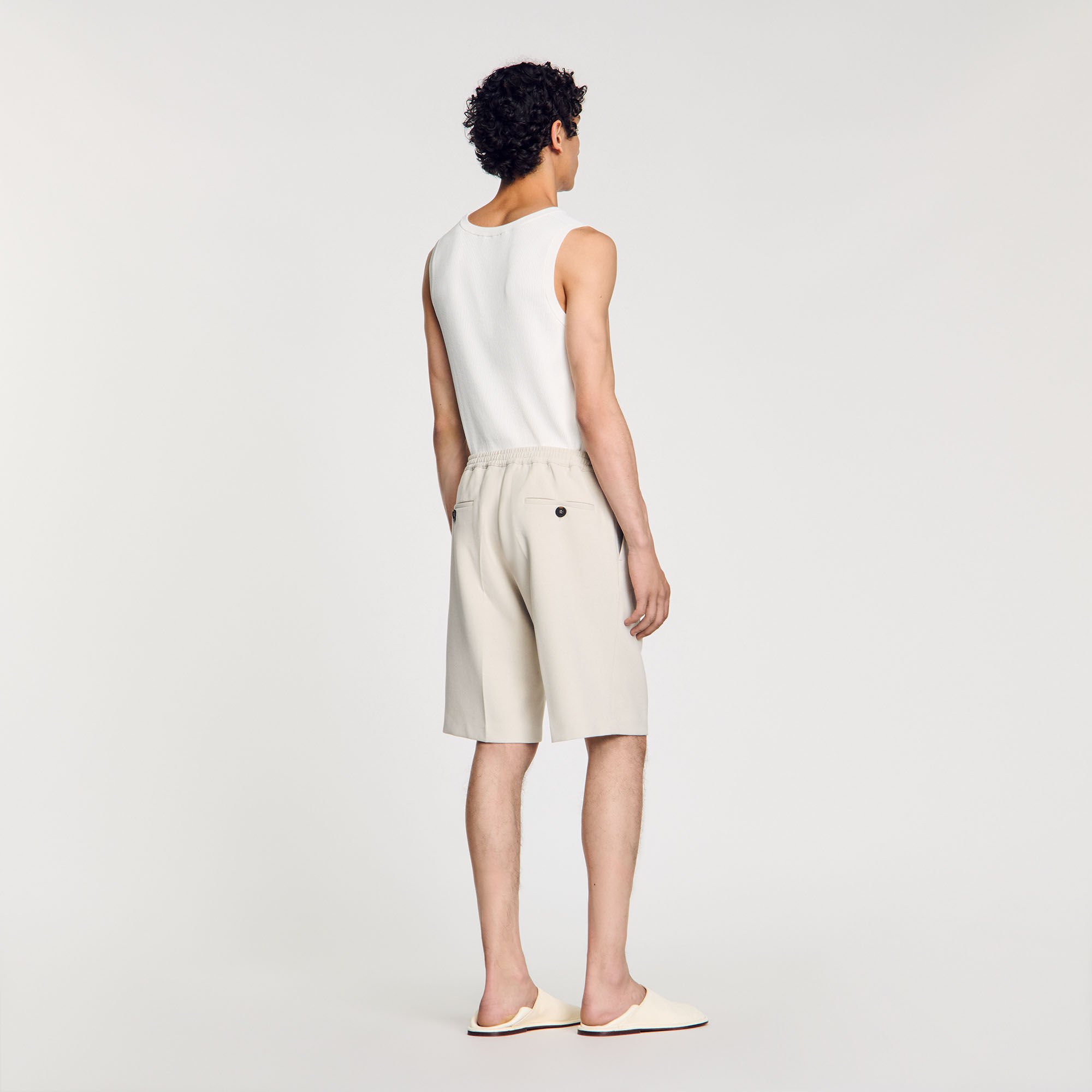 Jersey Bermuda shorts