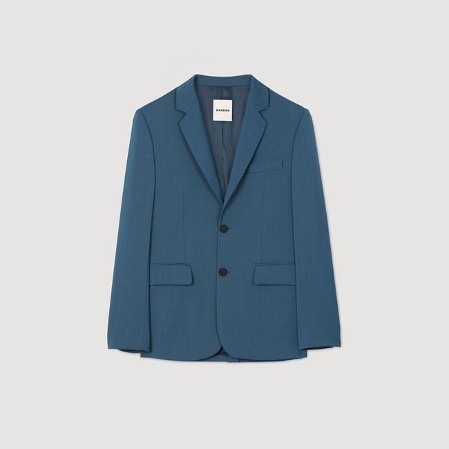 Wool suit jacket