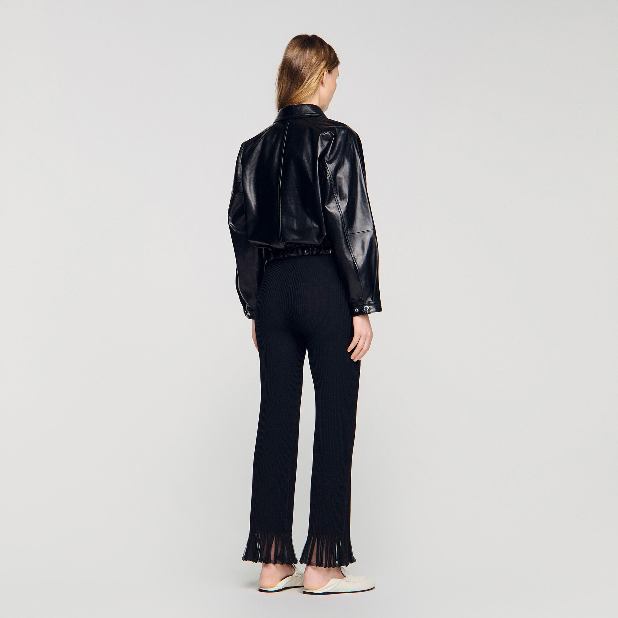 Lamb leather jacket