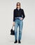 Ruffled tweed jacket
