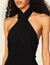 Backless crossover top