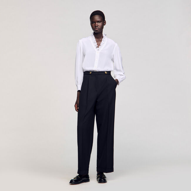 Floaty silk shirt