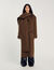 Oversized wool coat