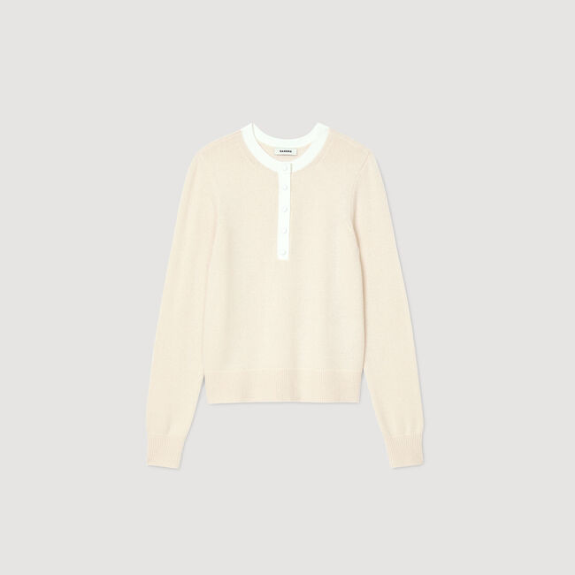 Wool and cashmere jumper