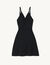 Dress with woven neckline