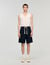 Elasticated waist cotton shorts