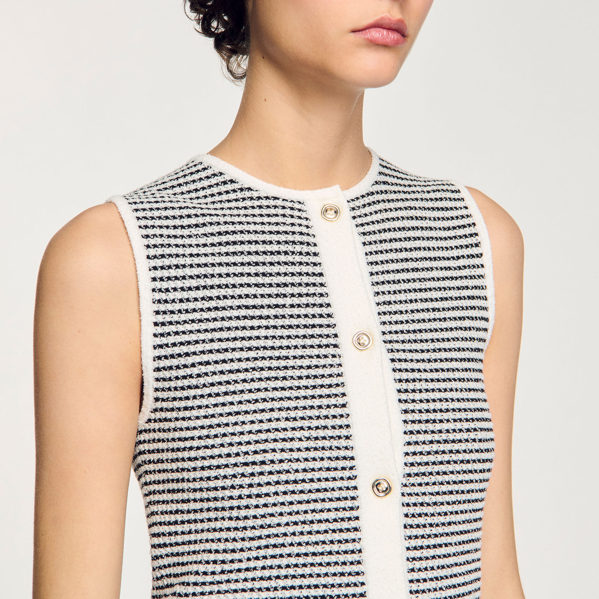 Striped cardigan
