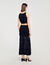 Long decorative knit skirt