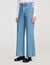 Wide-leg high-rise jeans