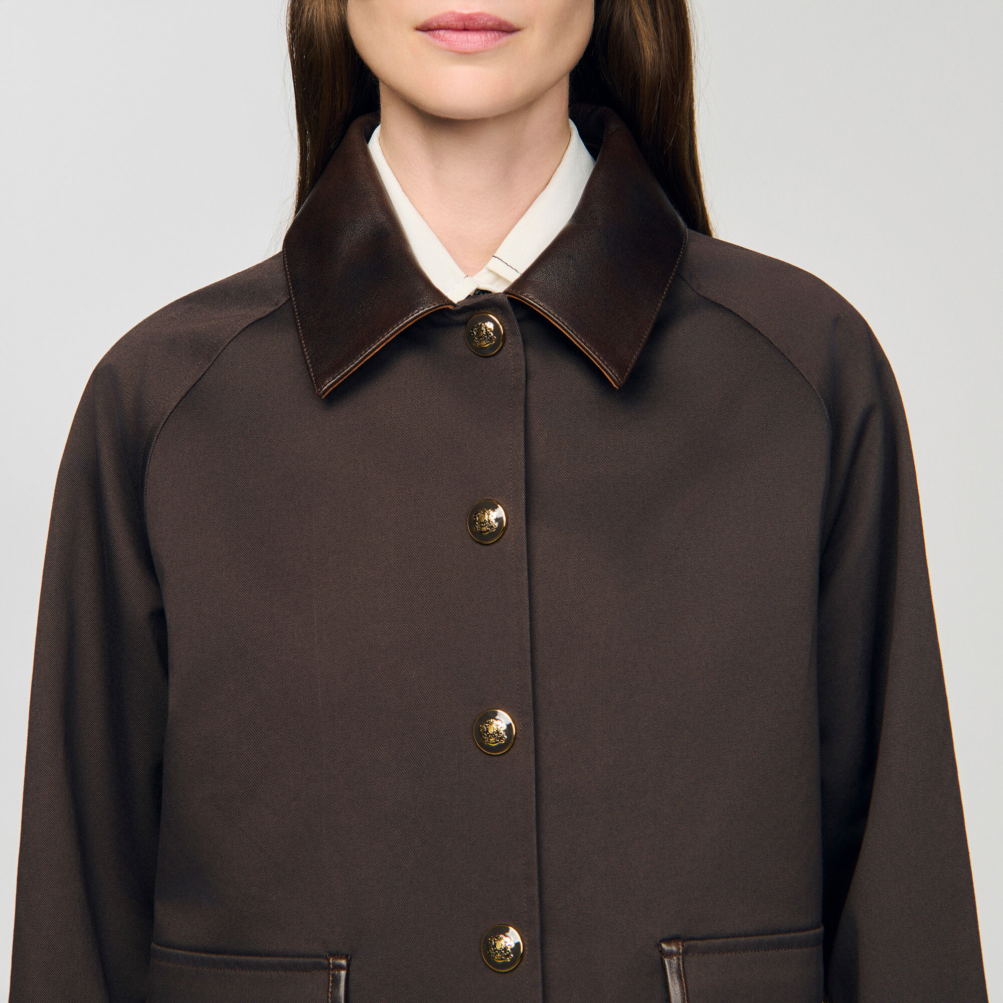 Gabardine coat