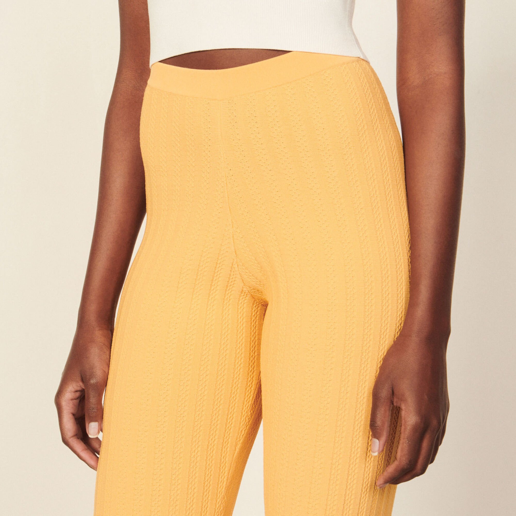 Knit trousers