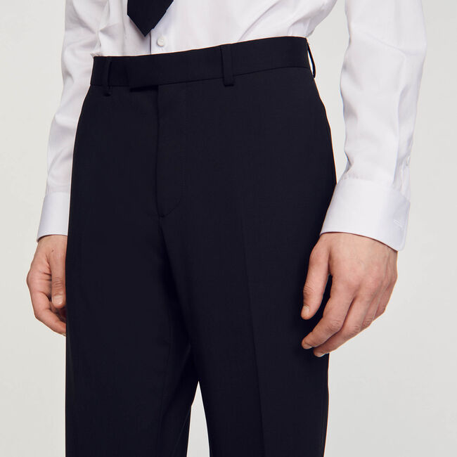 Classic suit trousers