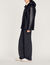 Hooded sheepskin jacket
