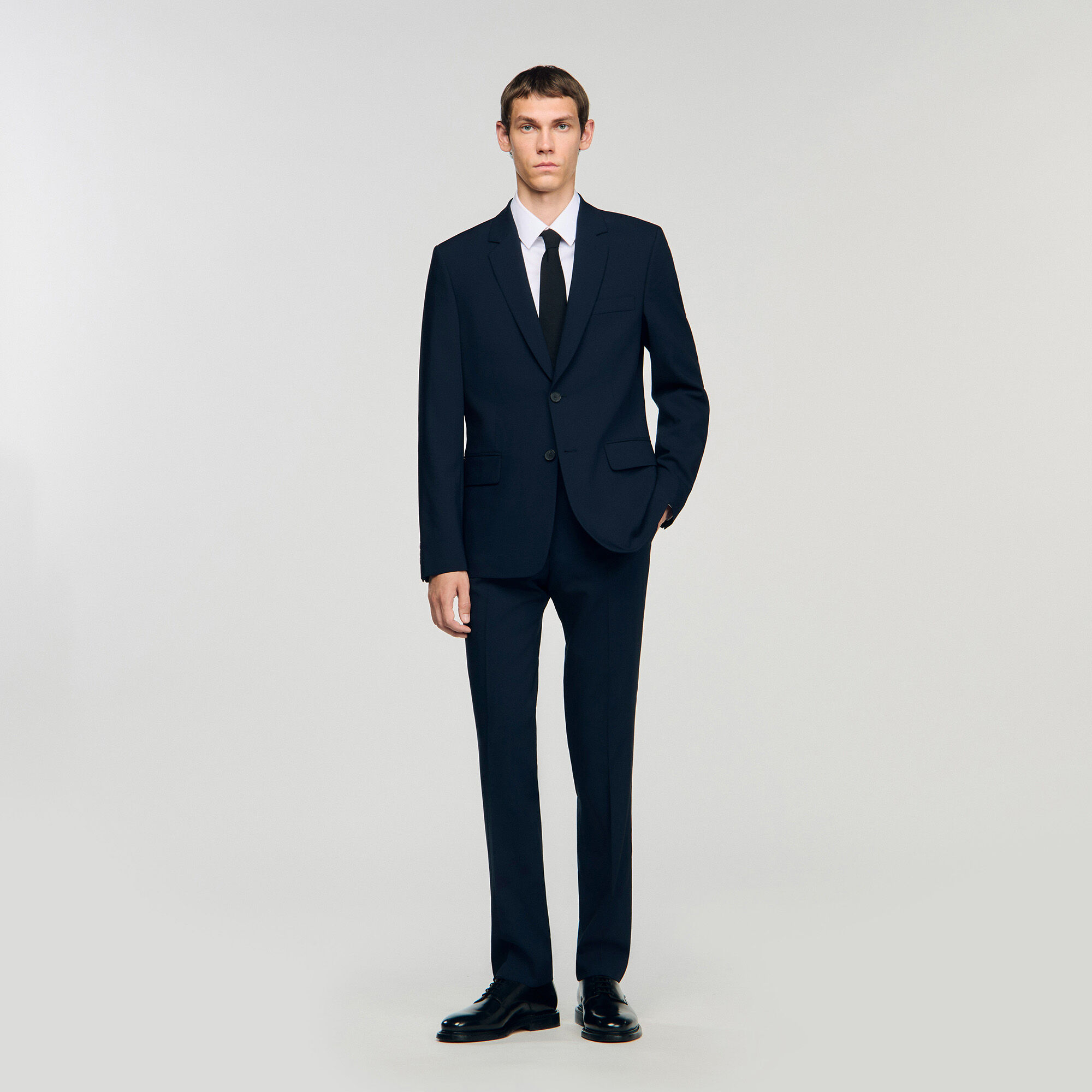 Wool suit jacket