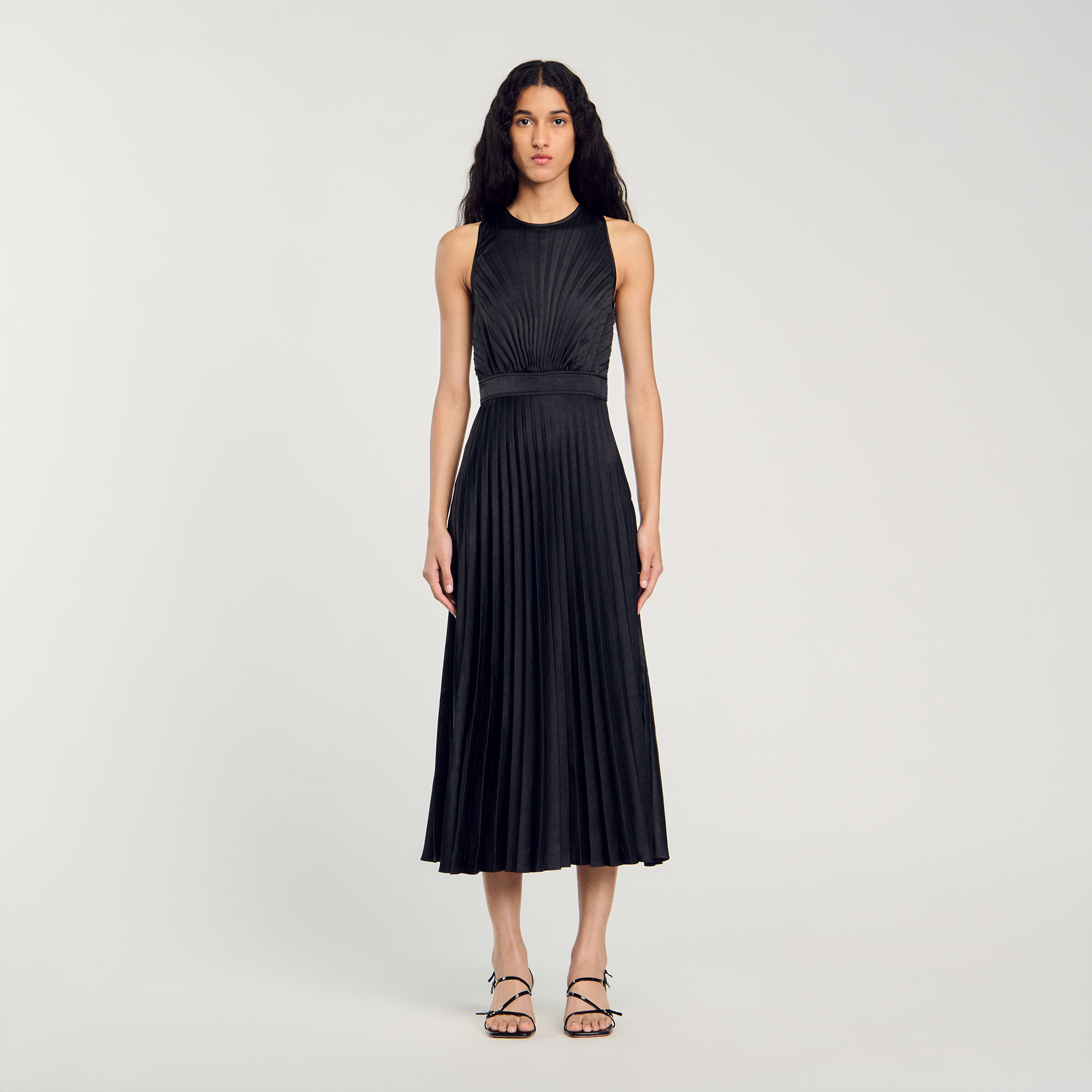 Pleated floaty dress shop