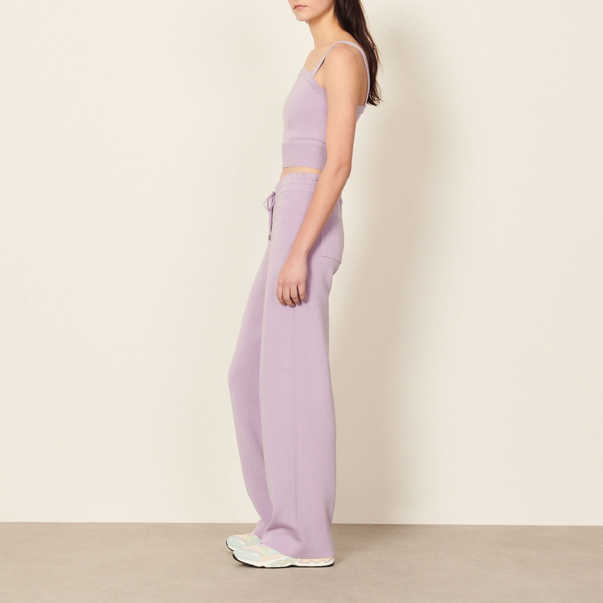 Knit trousers