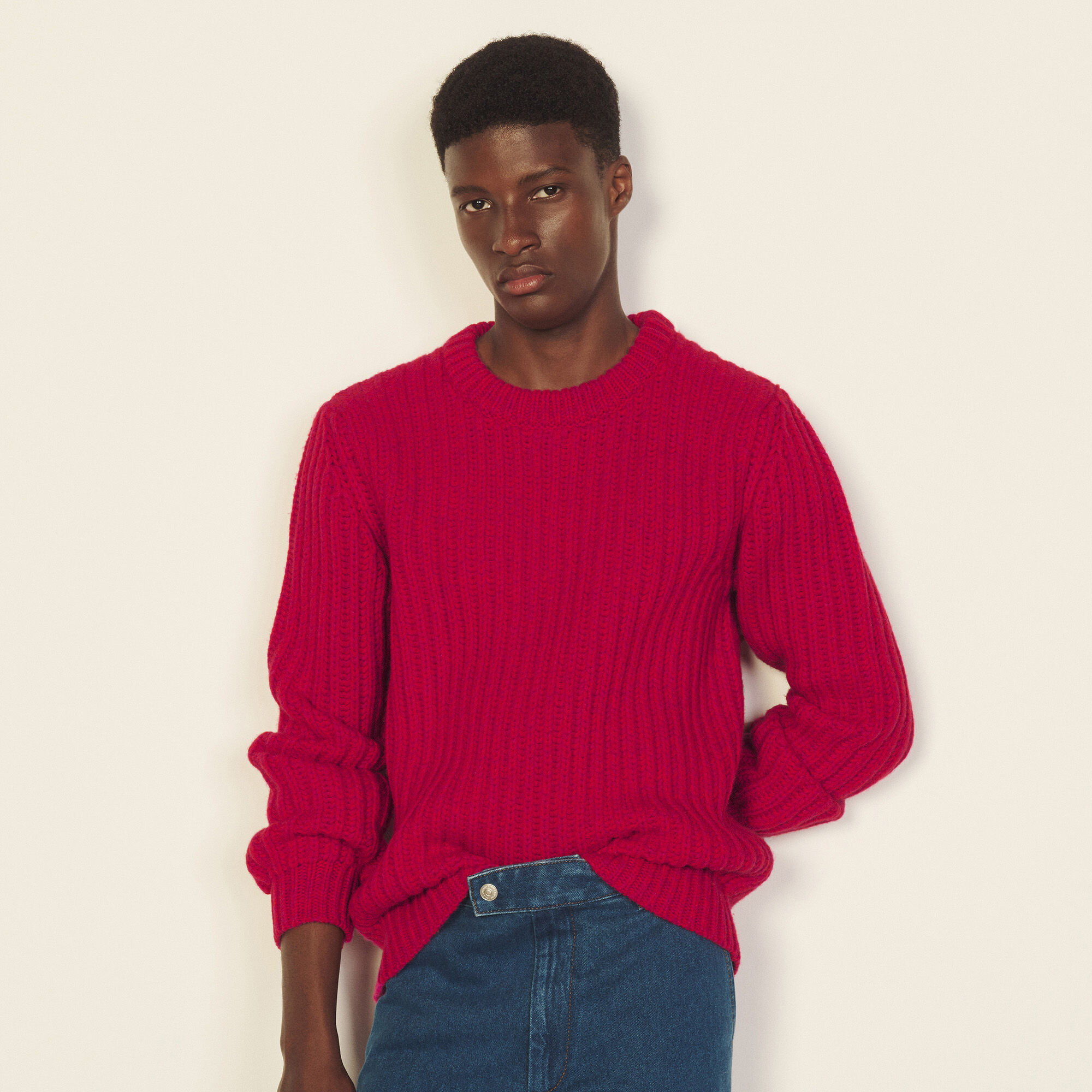 Wool blend sweater