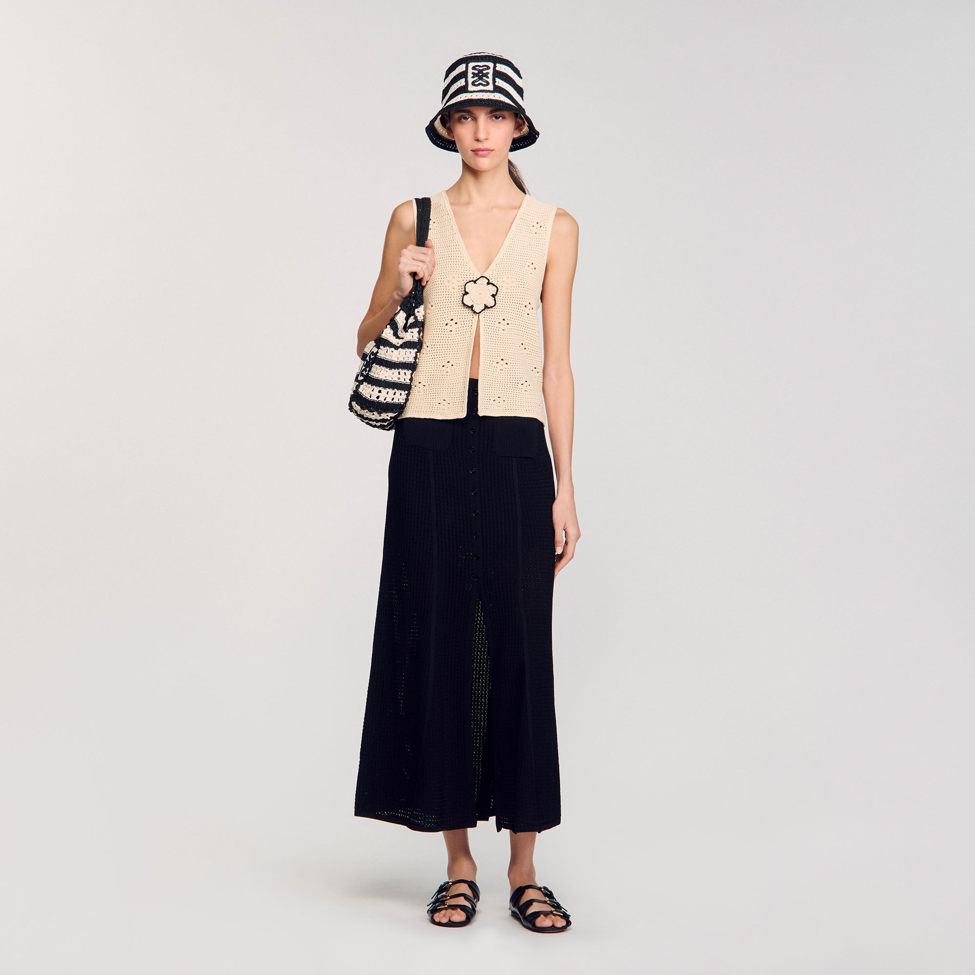 【COLOR iN ID】Stopper Eve shirring skirt IVE An Yujin's Look] Kijun Shirring Full Skirt