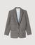 Checked tailored jacket