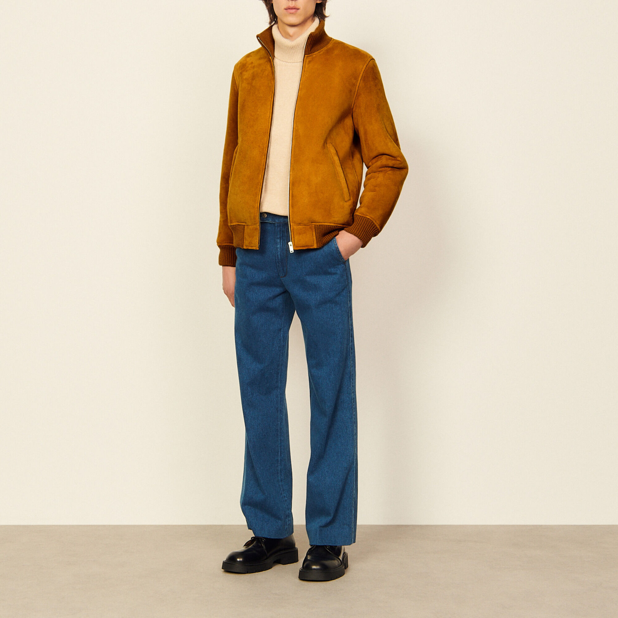 Sheepskin jacket