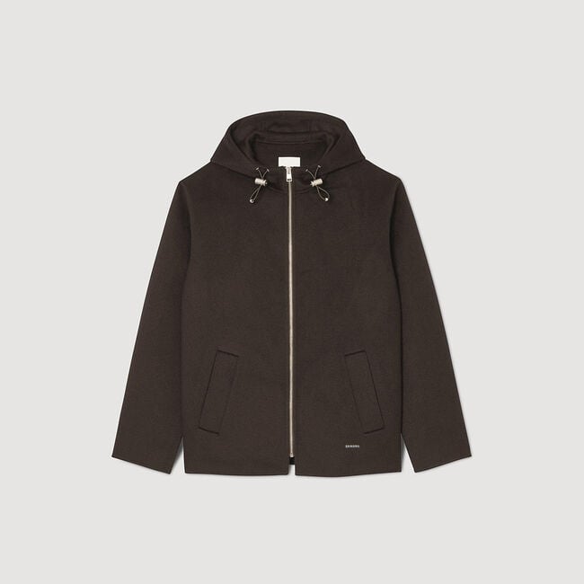 Hooded windcheater