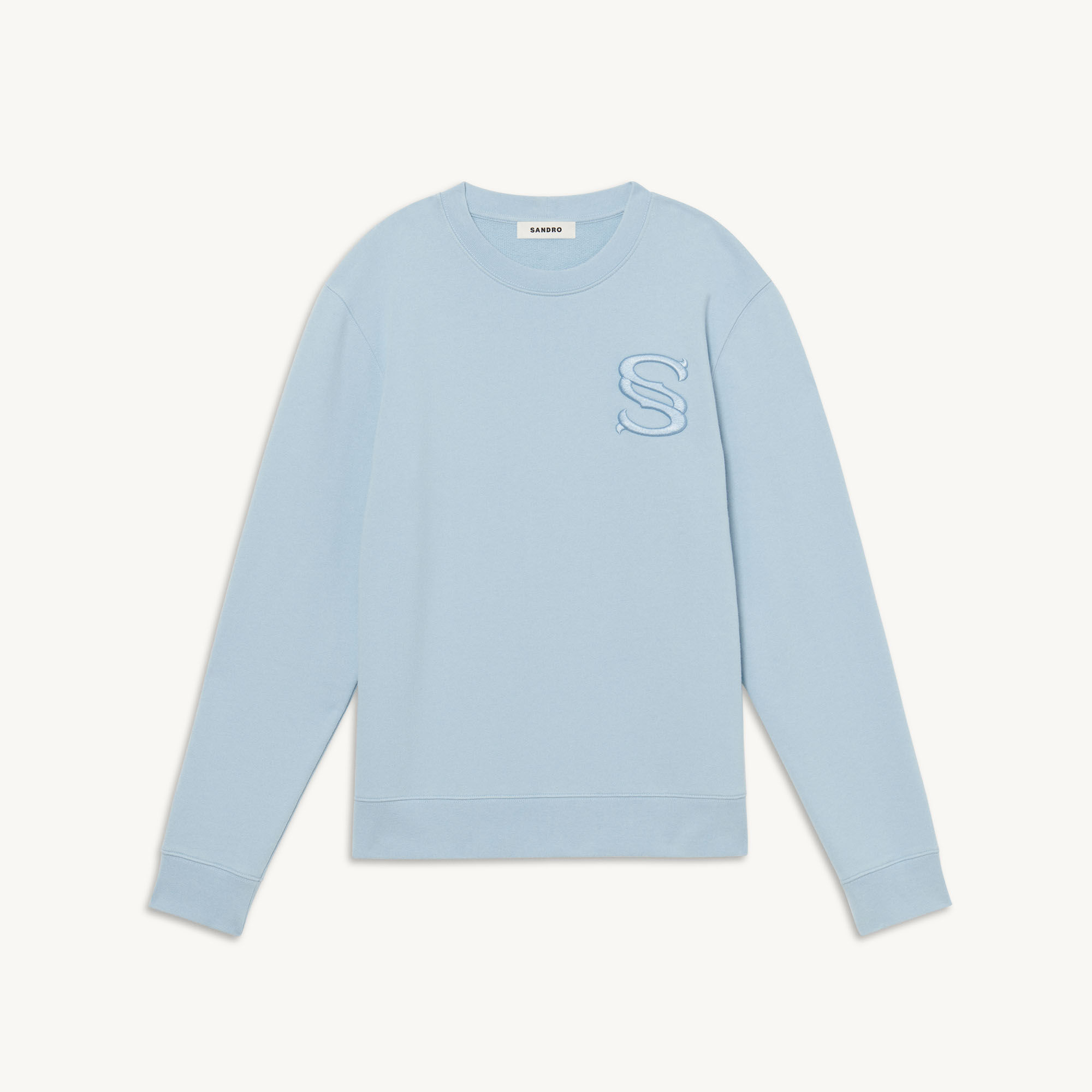 Embroidered sweatshirt