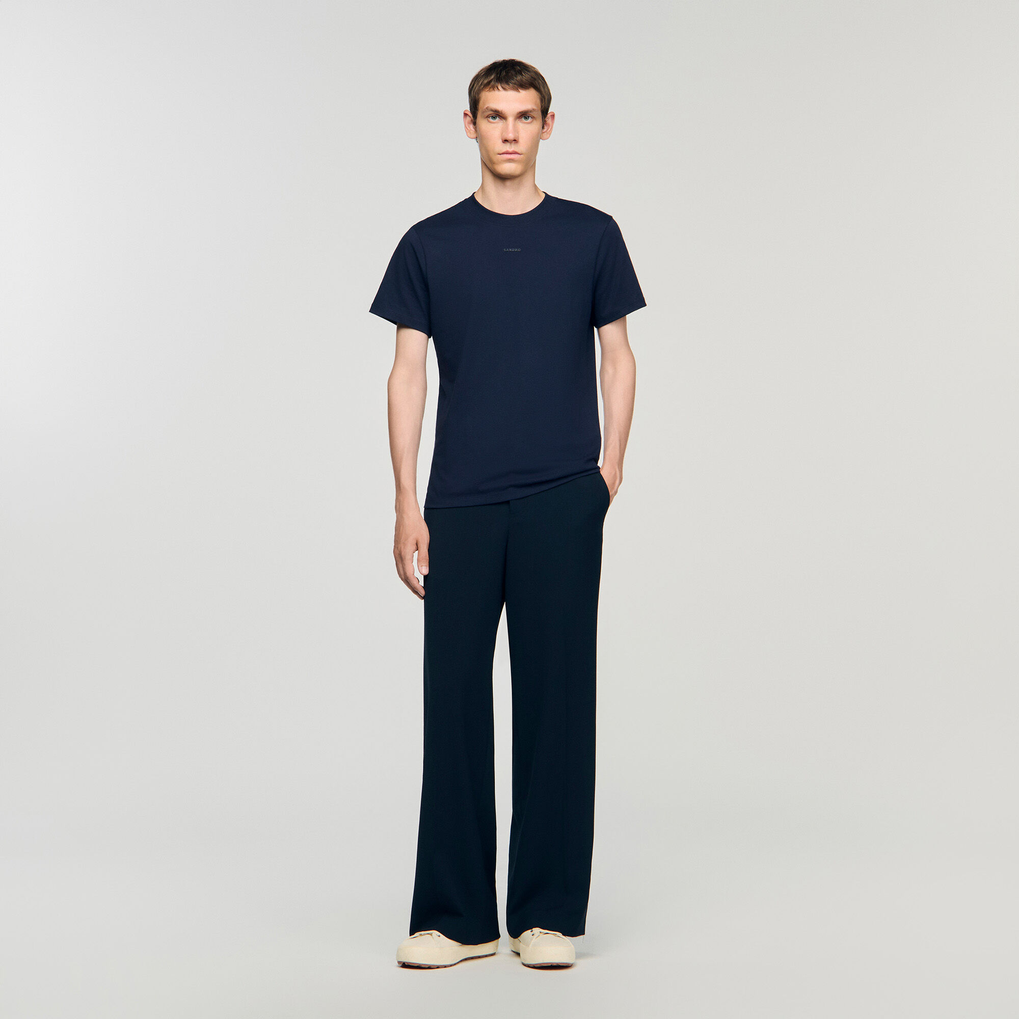 Cotton T-shirt with logo