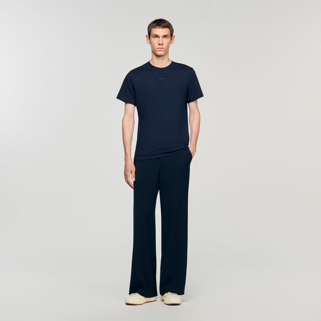 Cotton T-shirt with logo