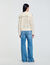 Sailor-neck wool jumper