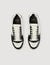 Low-top leather trainers