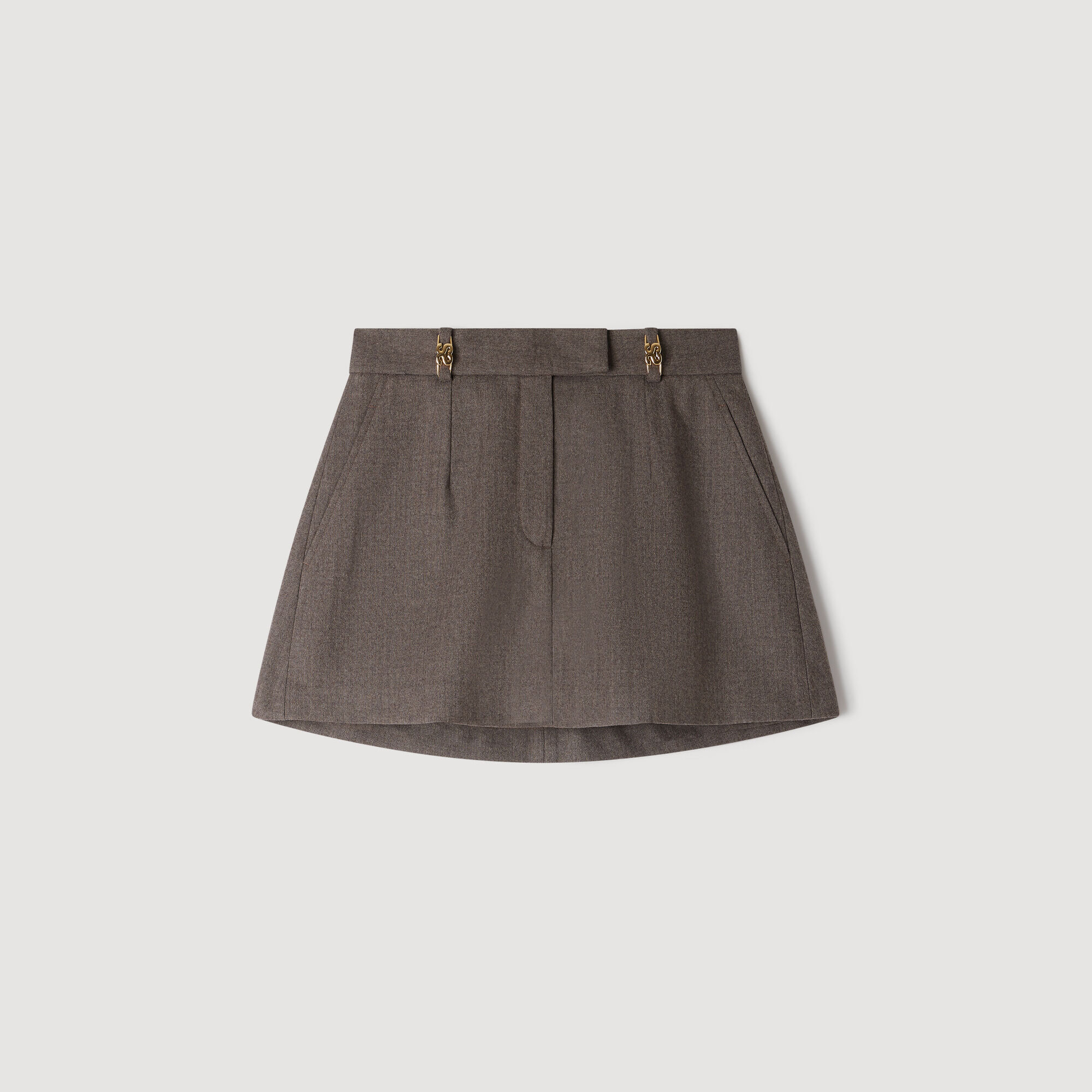 Wool skort - Women | Sandro