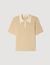 Two-tone polo shirt