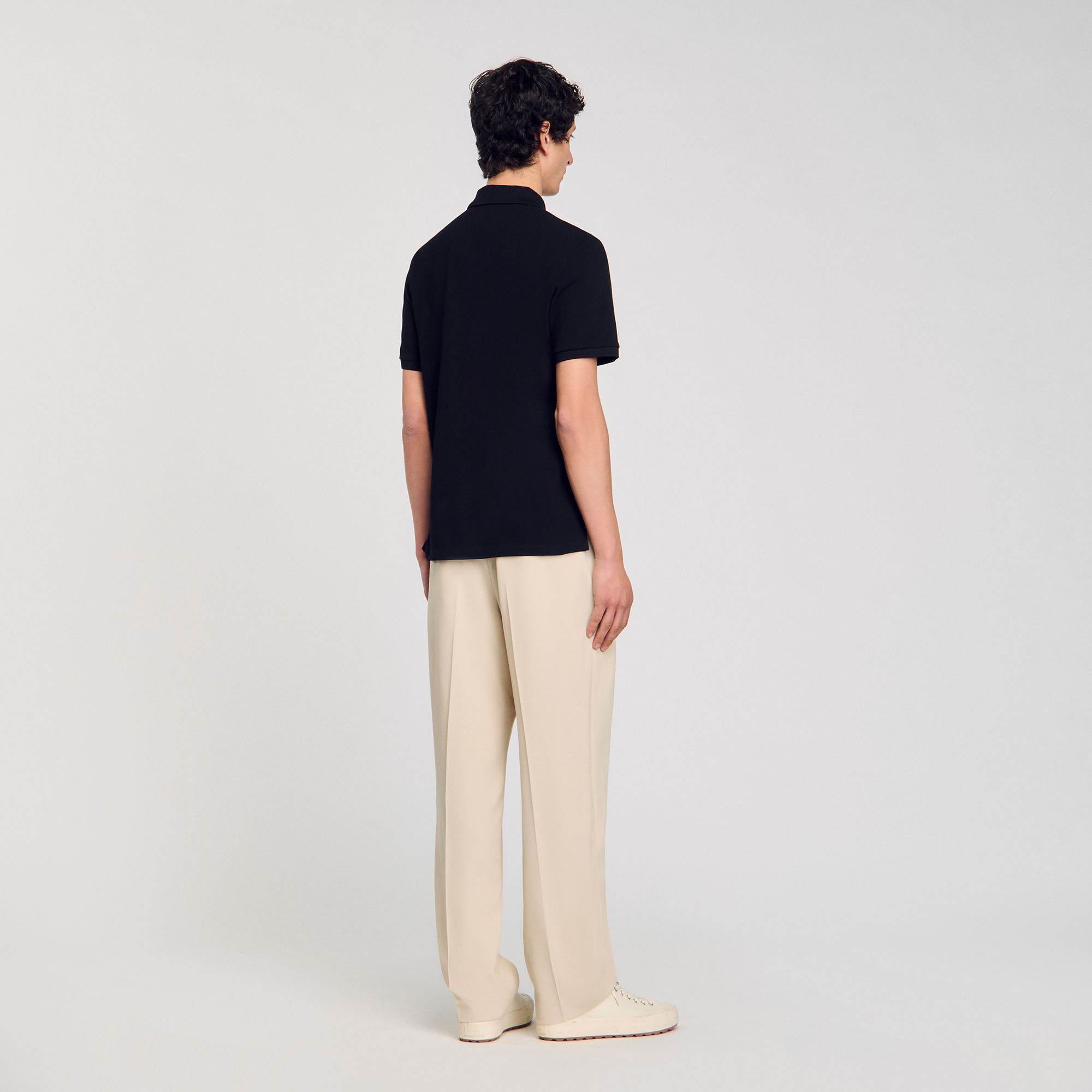 Cotton polo shirt