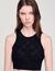 Decorative knit top