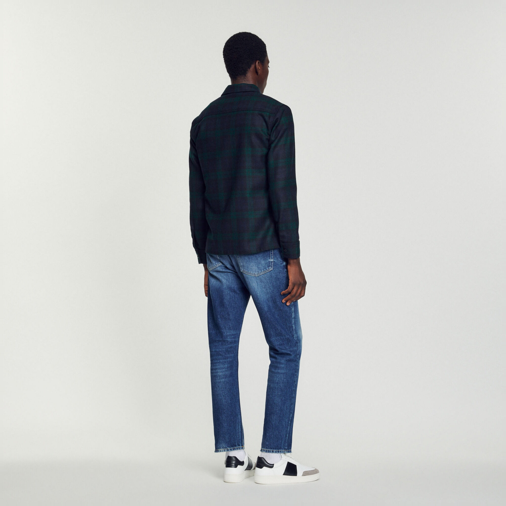 Wool overshirt