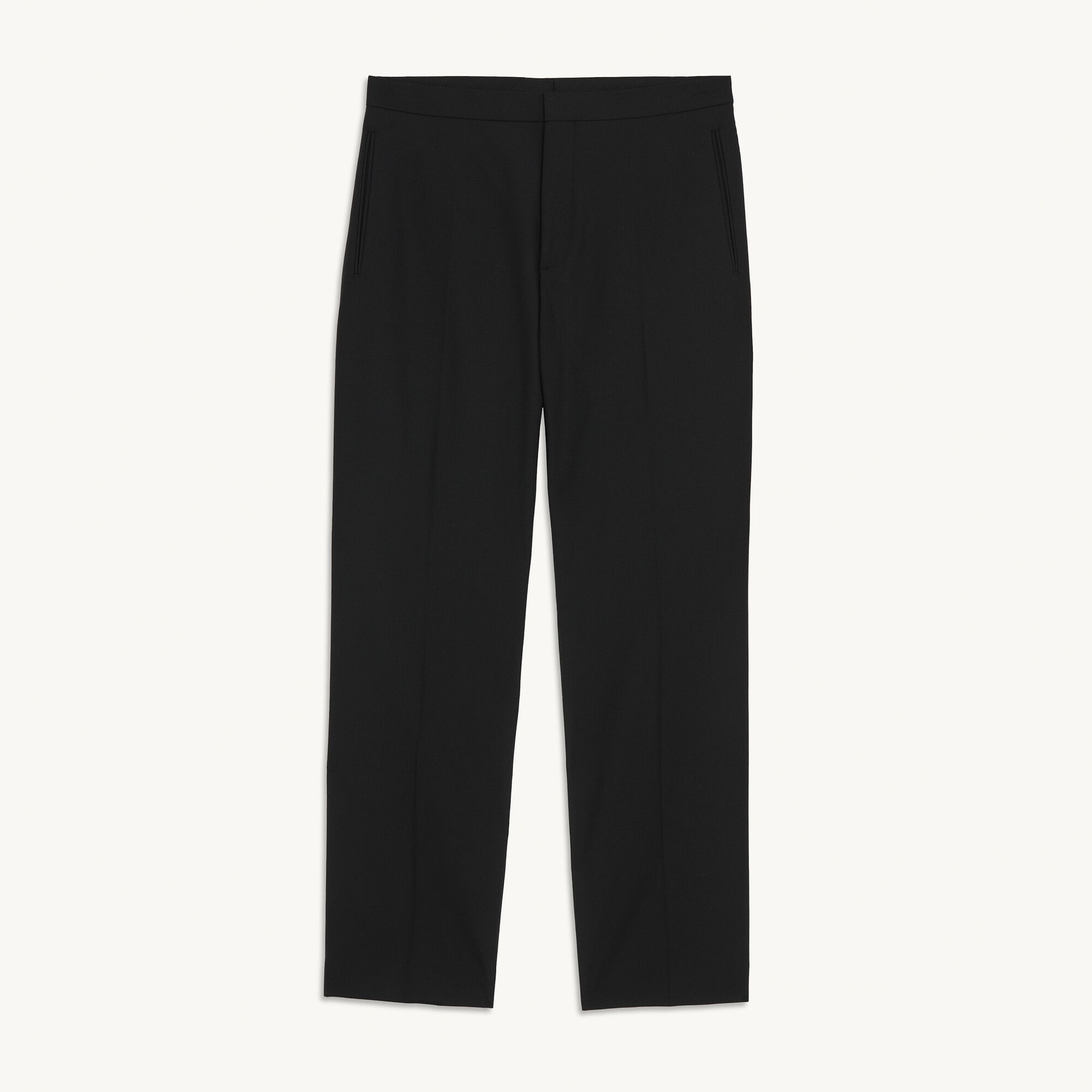 Virgin wool classic trousers