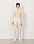 Cotton carrot-fit trousers