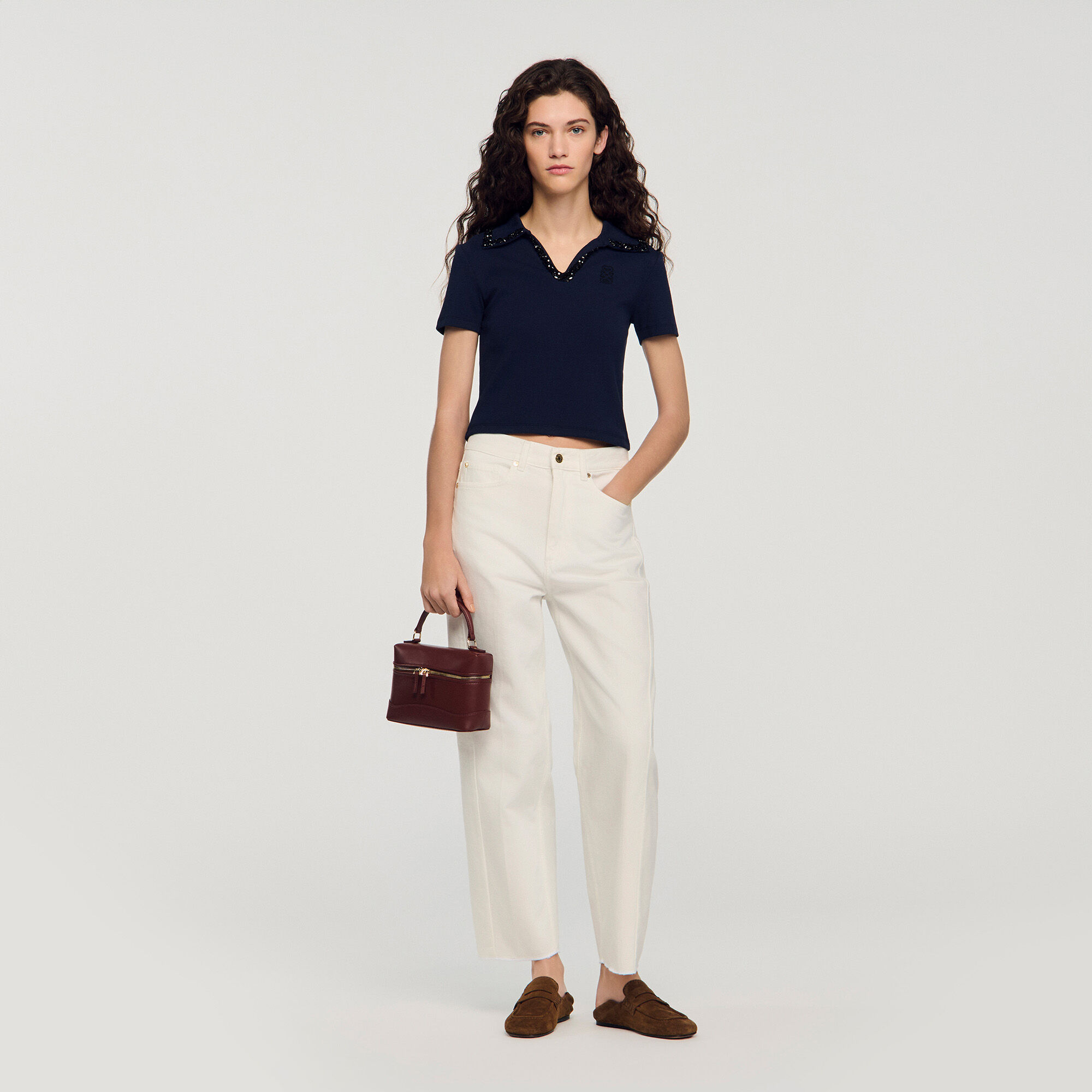 Tangolino plain leather bag