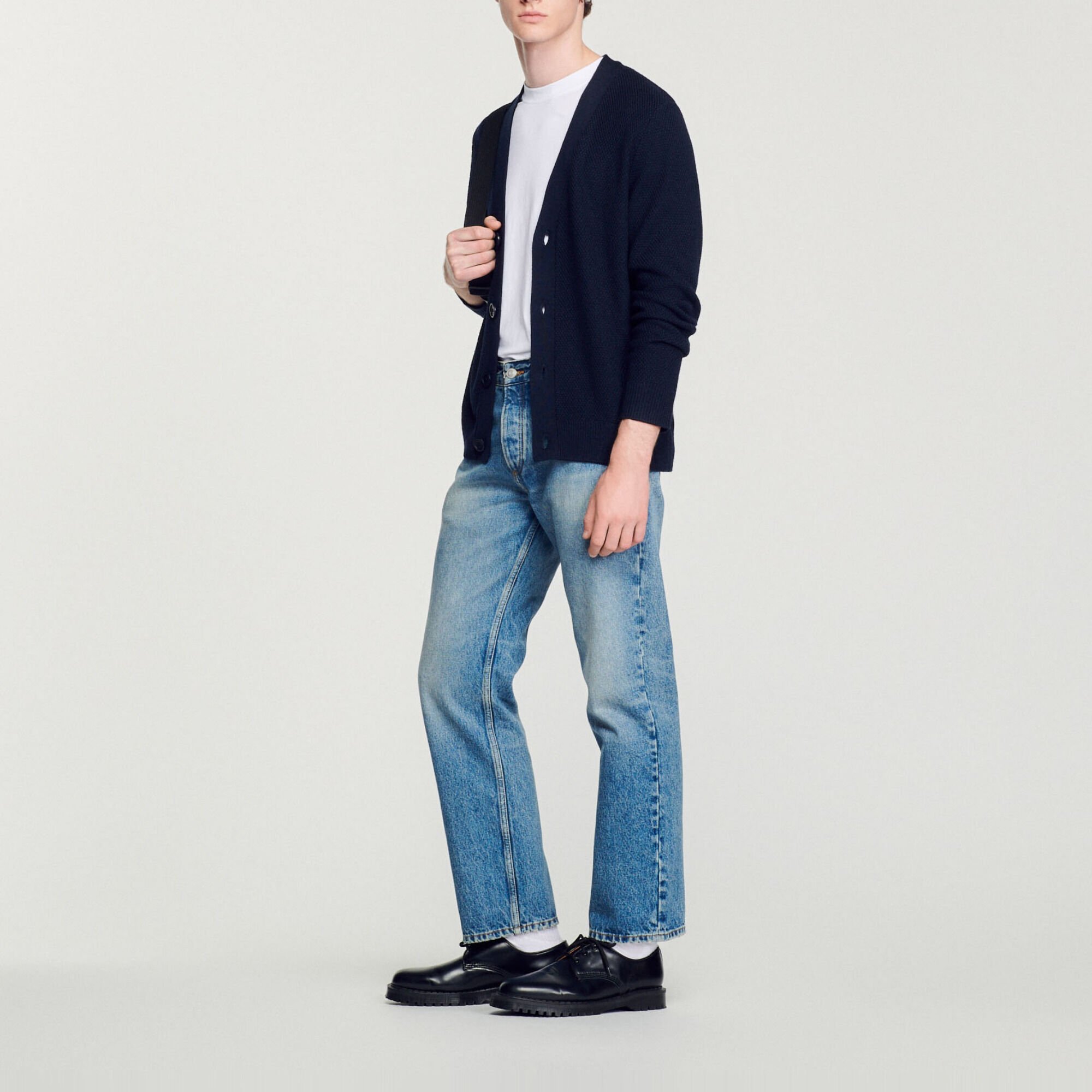 Wool cardigan