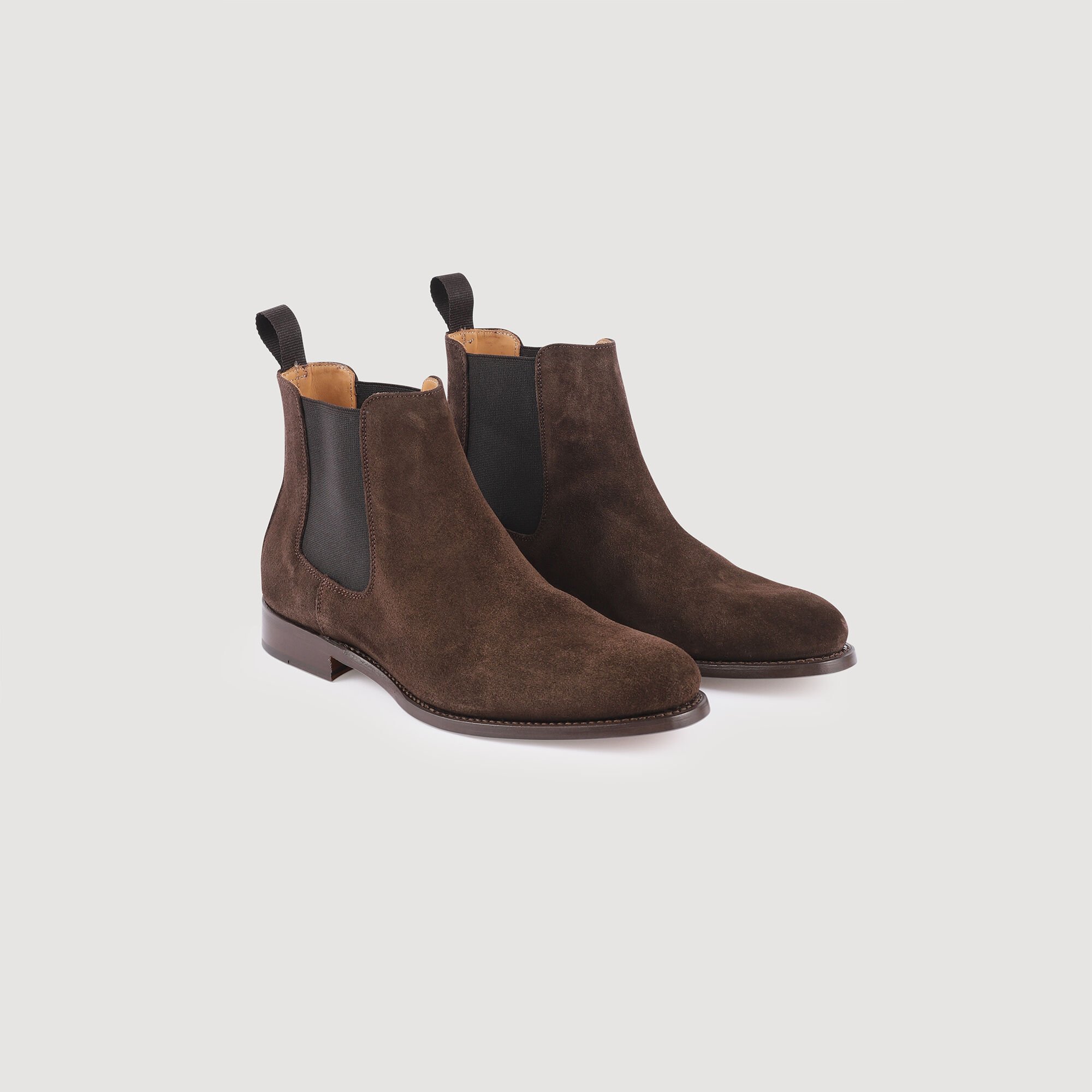 Leather Chelsea ankle boots