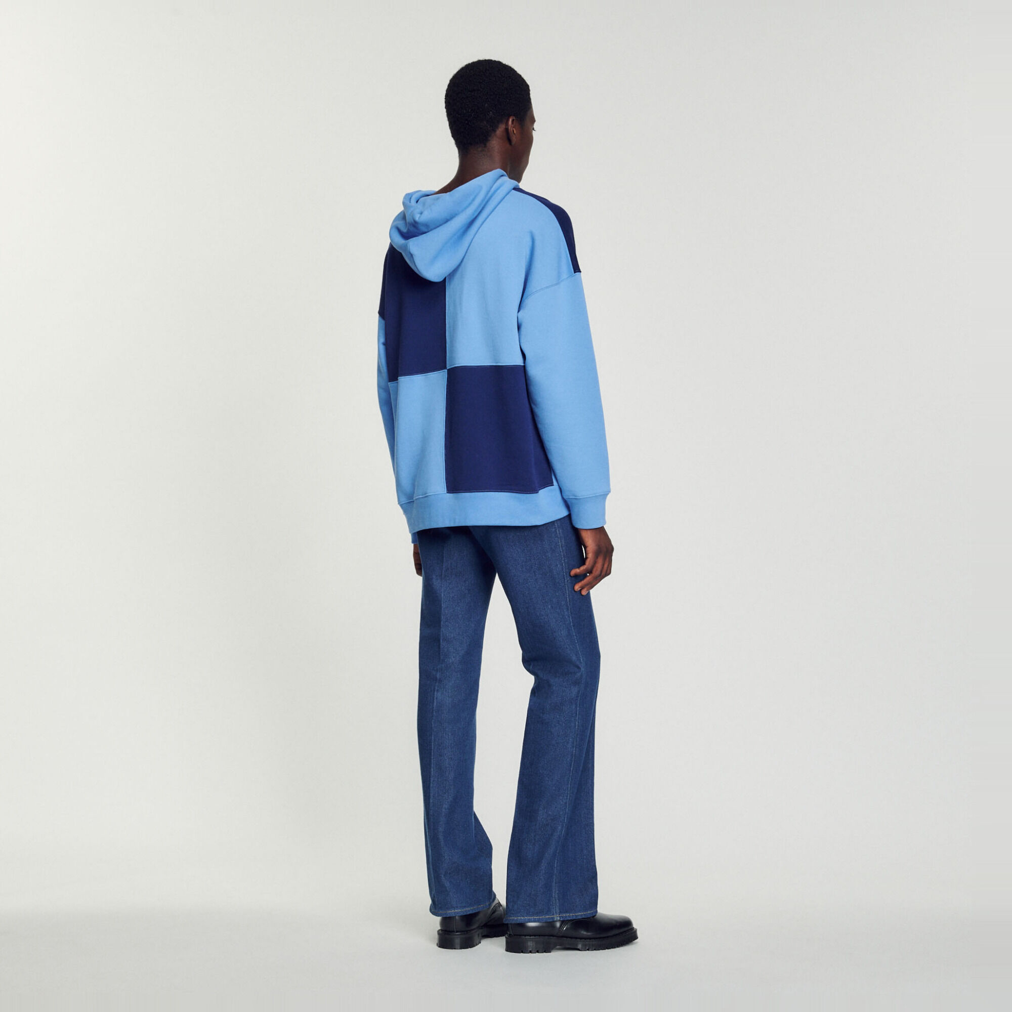 Oversized fleece hoodie