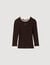2-in-1 mixed wool jumper