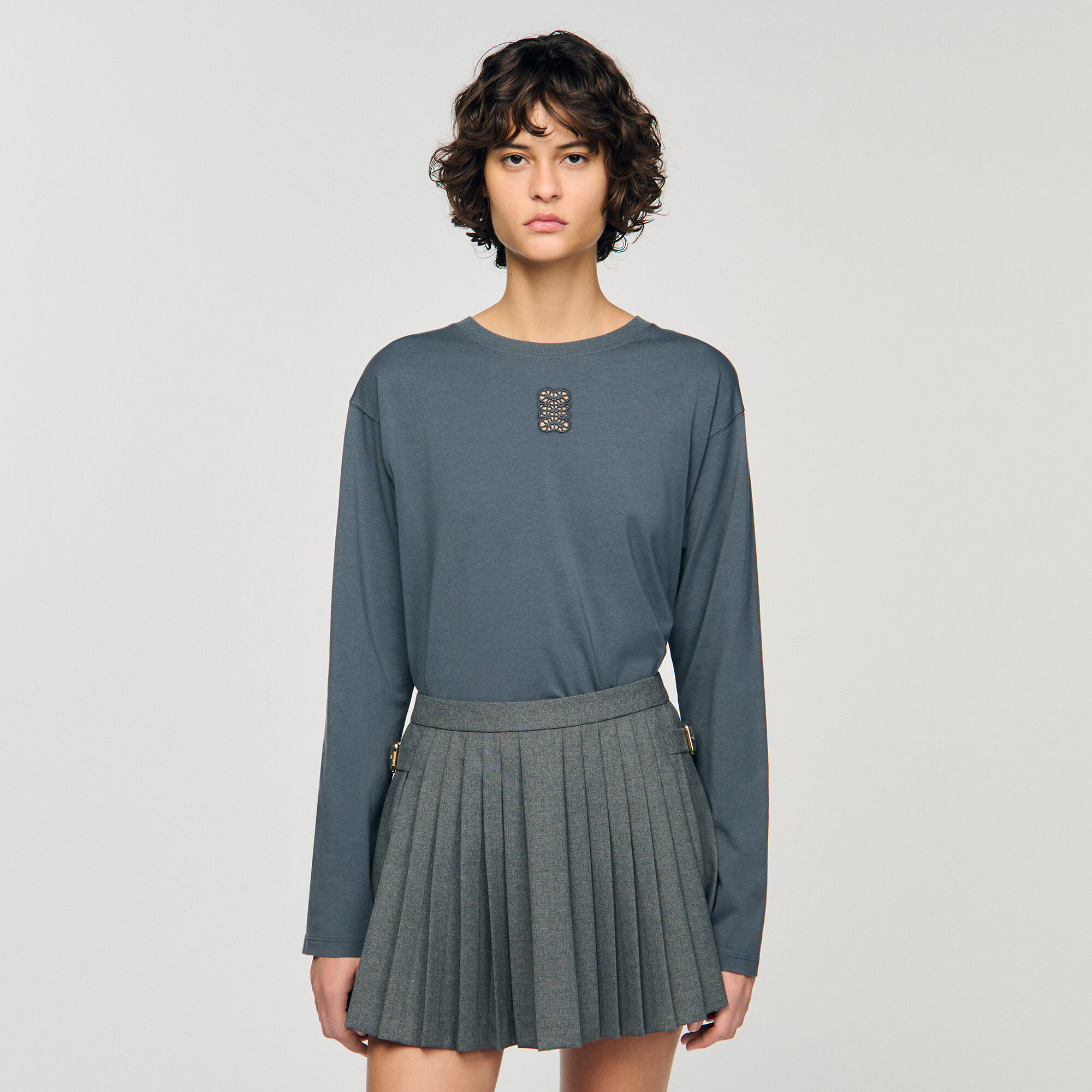 T-shirt with embroidery
