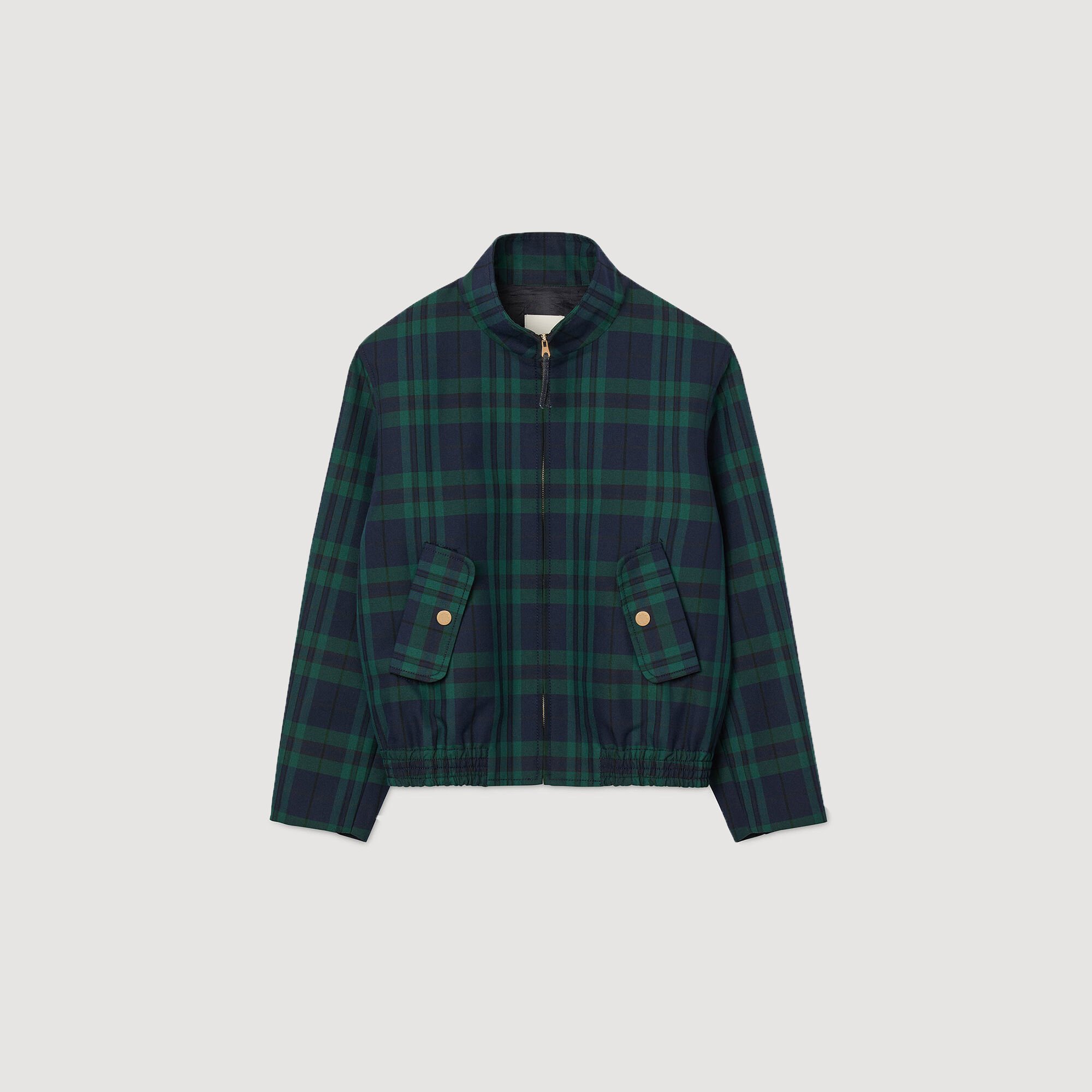 Checked jacket