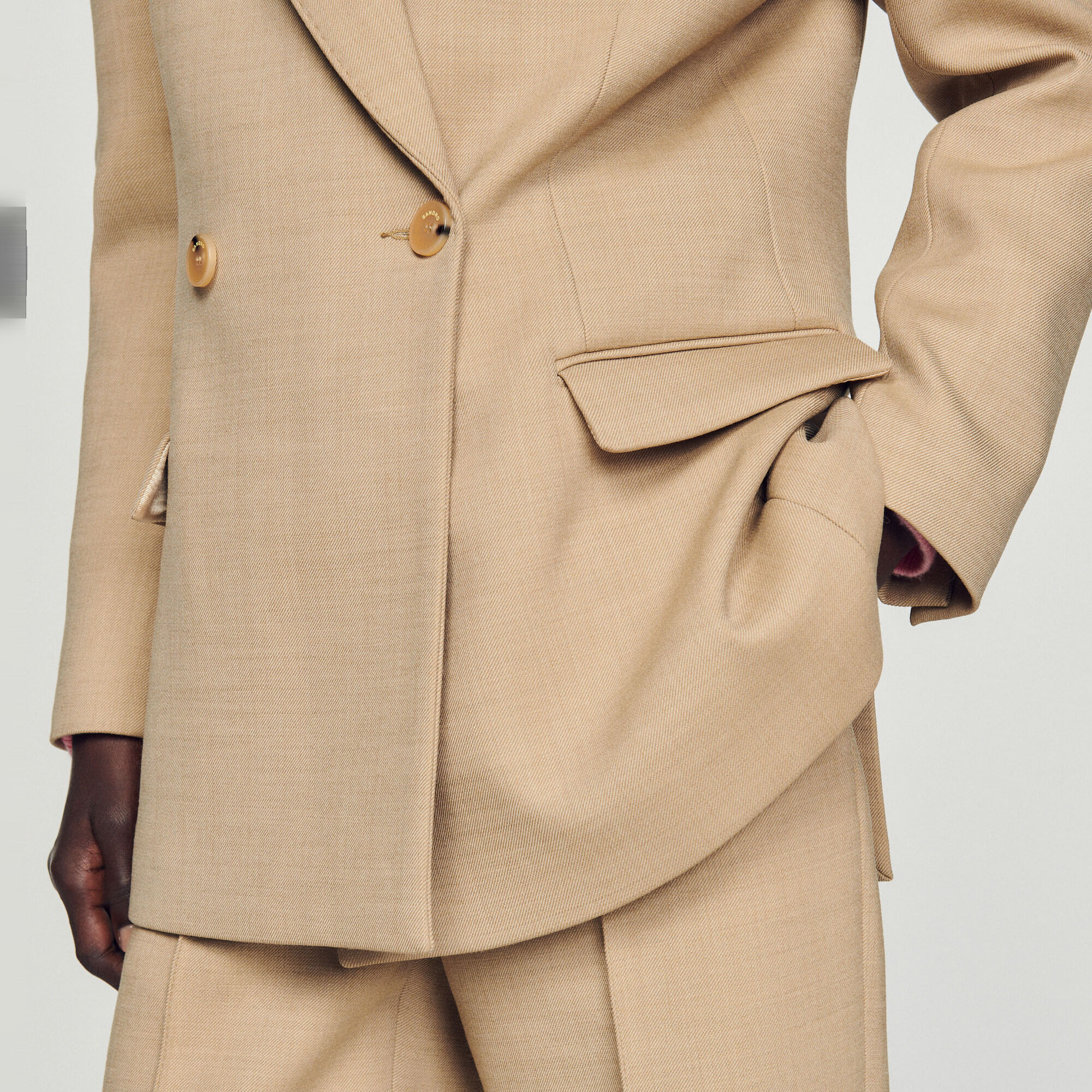 Oversized tailored jacket