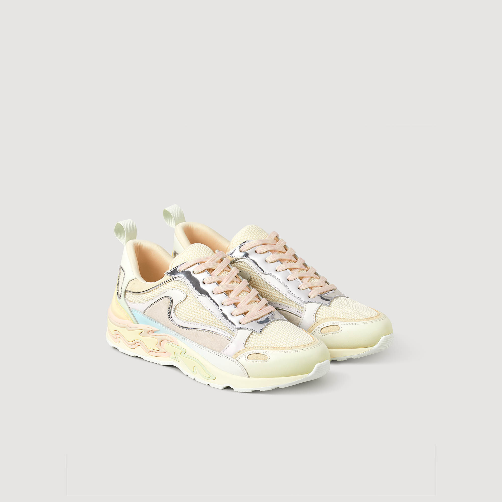 sandro flame trainers