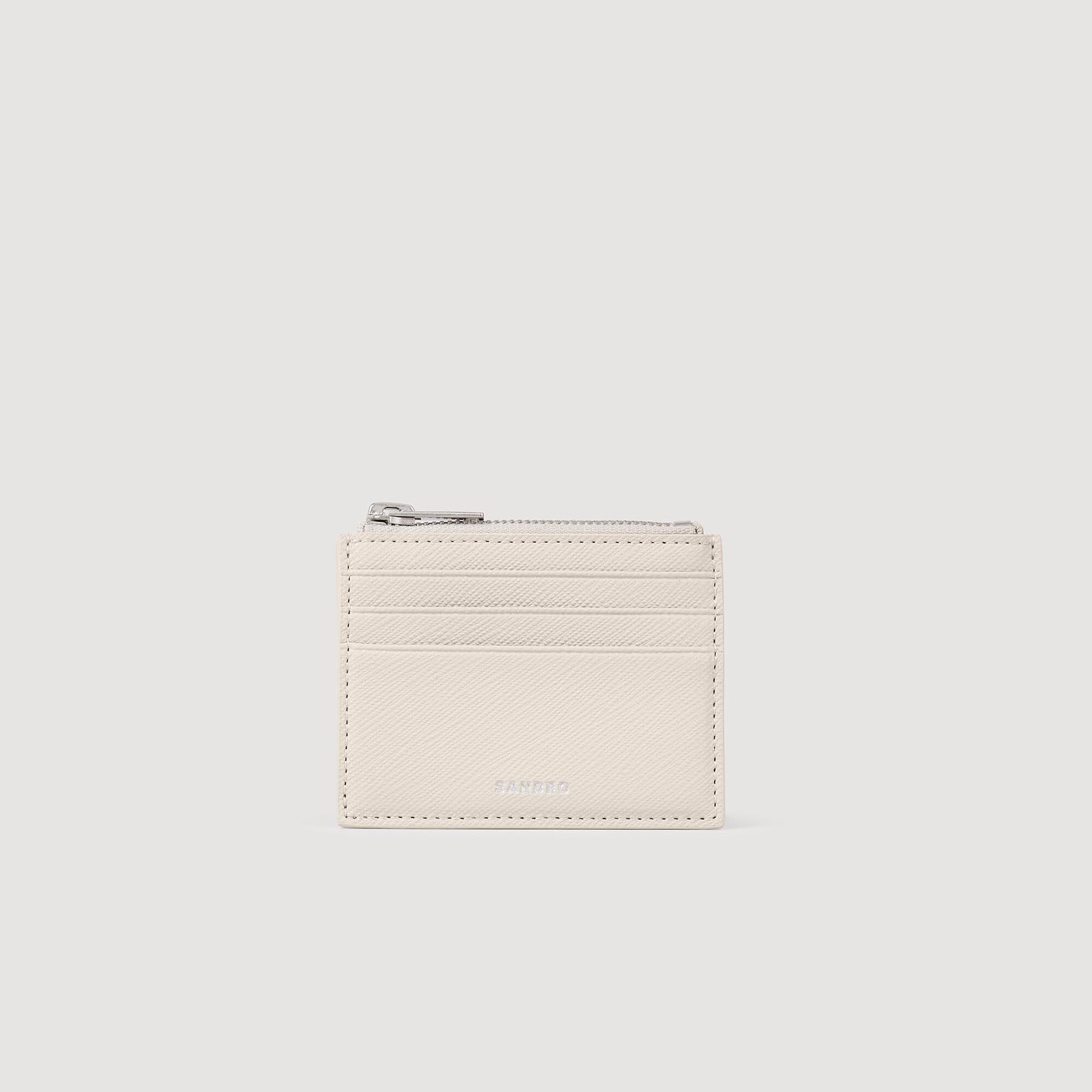 Reconstituted leather cardholder